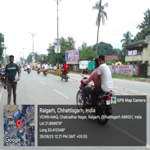raipur to raigarh chakradhar nagar